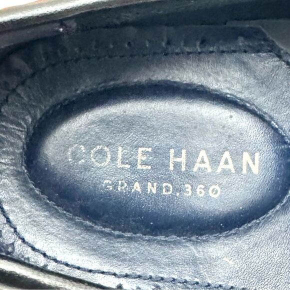 Cole Haan Grand 360 Black Leather Loafers Men’s Size 7.5M Dress Shoes main image 8
